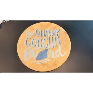 Wood Cutting Board Charcuterie Board Funny Gift 10 inches in diameter #party